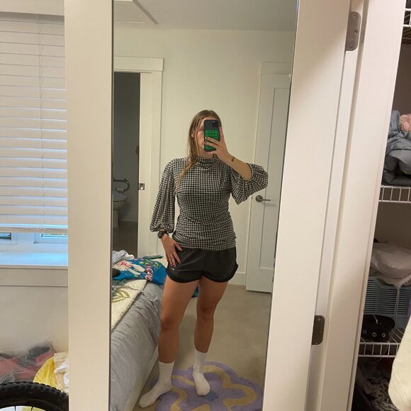 Ganni turtleneck top - Picture 2 of 3